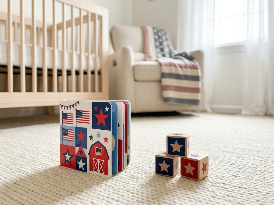 Chunky patriotic baby board book